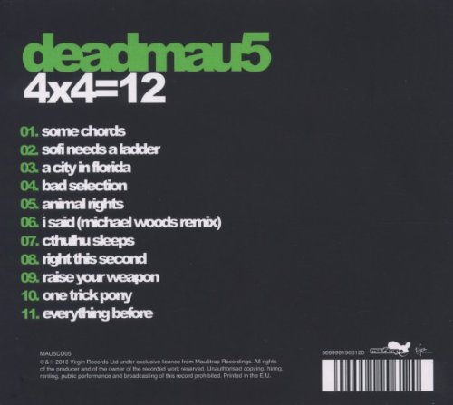 4x4=12 - Deadmau5 - All Access